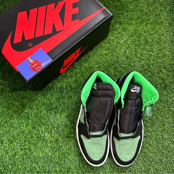 2020 Air Jordan 1 High Zoom “Zen Green” - Picture 12 of 13